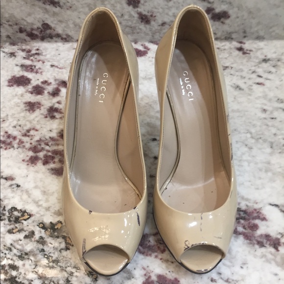 Authentic Gucci Bamboo heels, size 36.5 - Picture 5 of 11